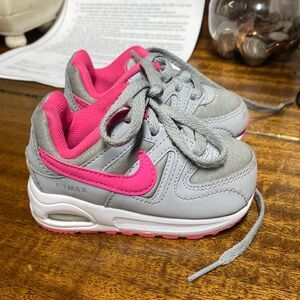 Nike Kids Sneakers Gray and Pink
